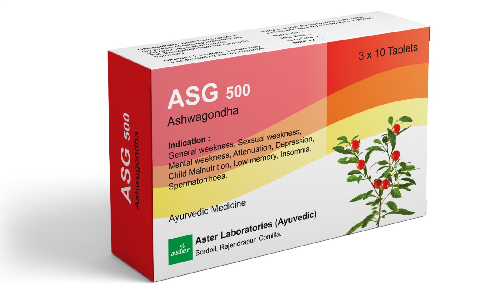 ASG 500 3.10 Tablets
