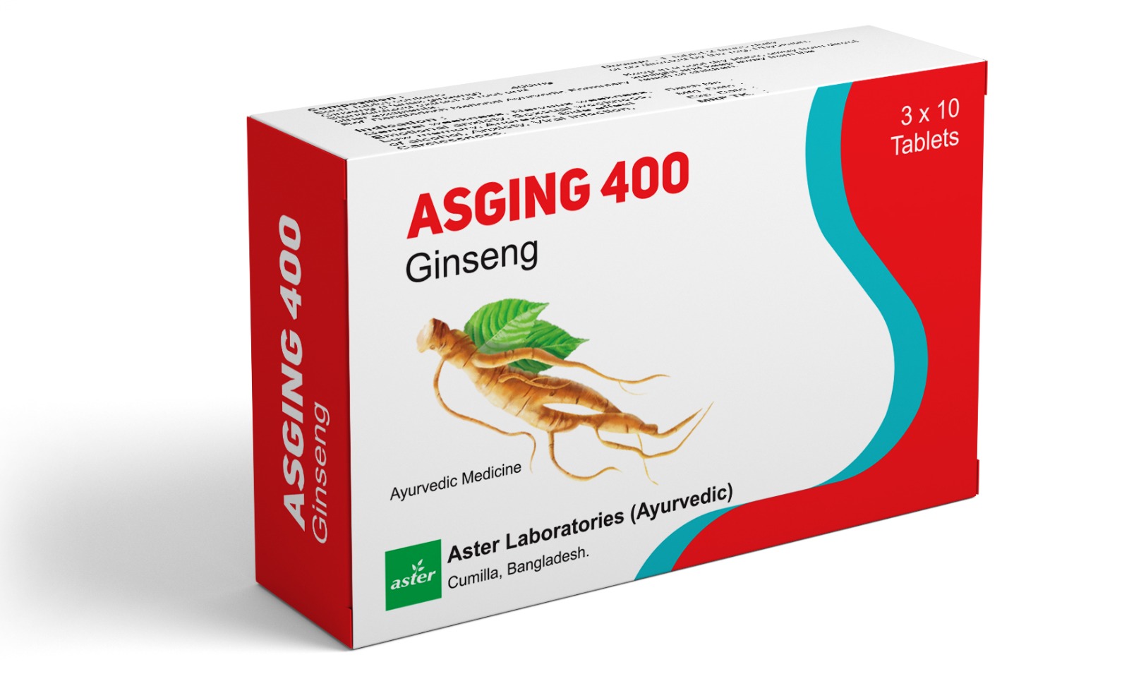 ASGING 400 3.10 Tablets