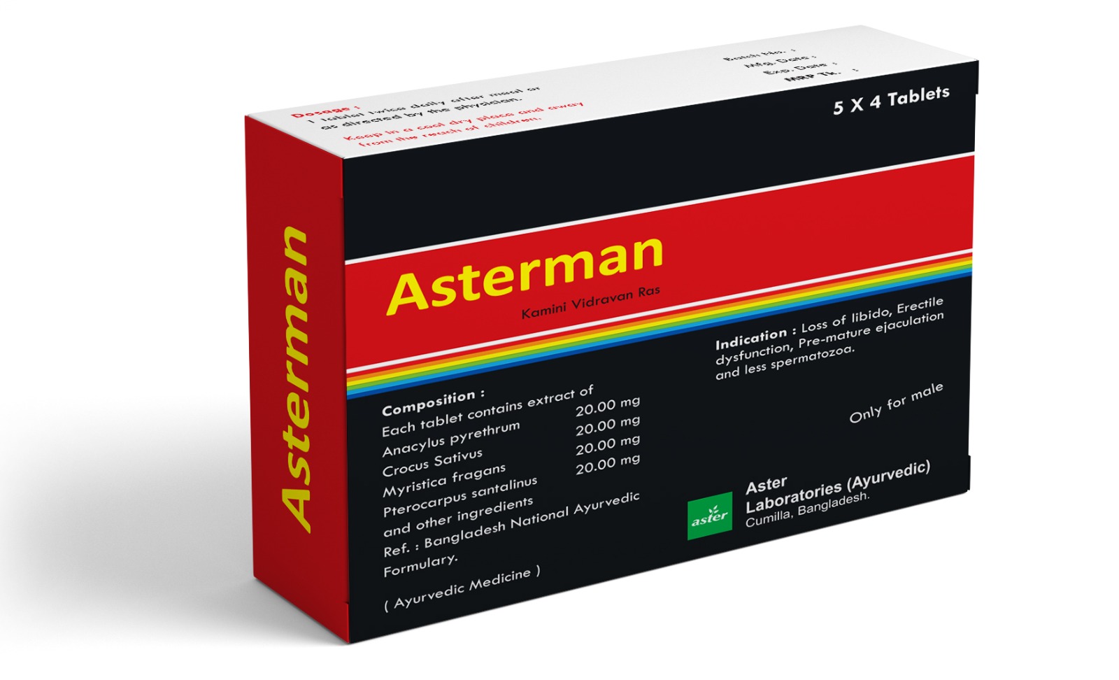 Asterman 5.4 Tablets
